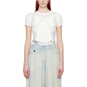 Ambush 'Big Ribbon' White T-Shirt Size M